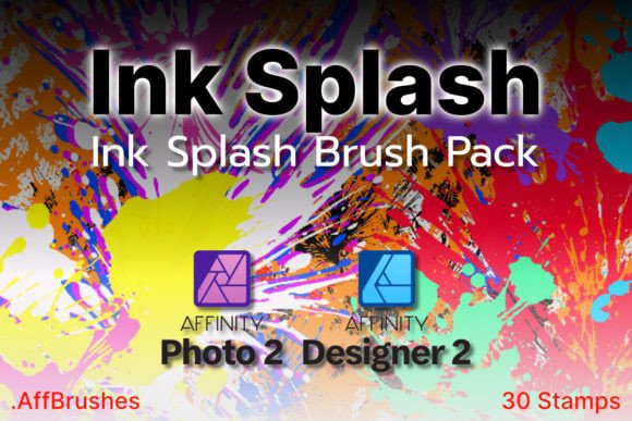 Download Ink Splash for Affinity Designer &amp; Photo - Ink Collection